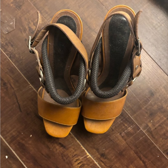 Marni Shoes - Marni Tan and Brown Women's Heels